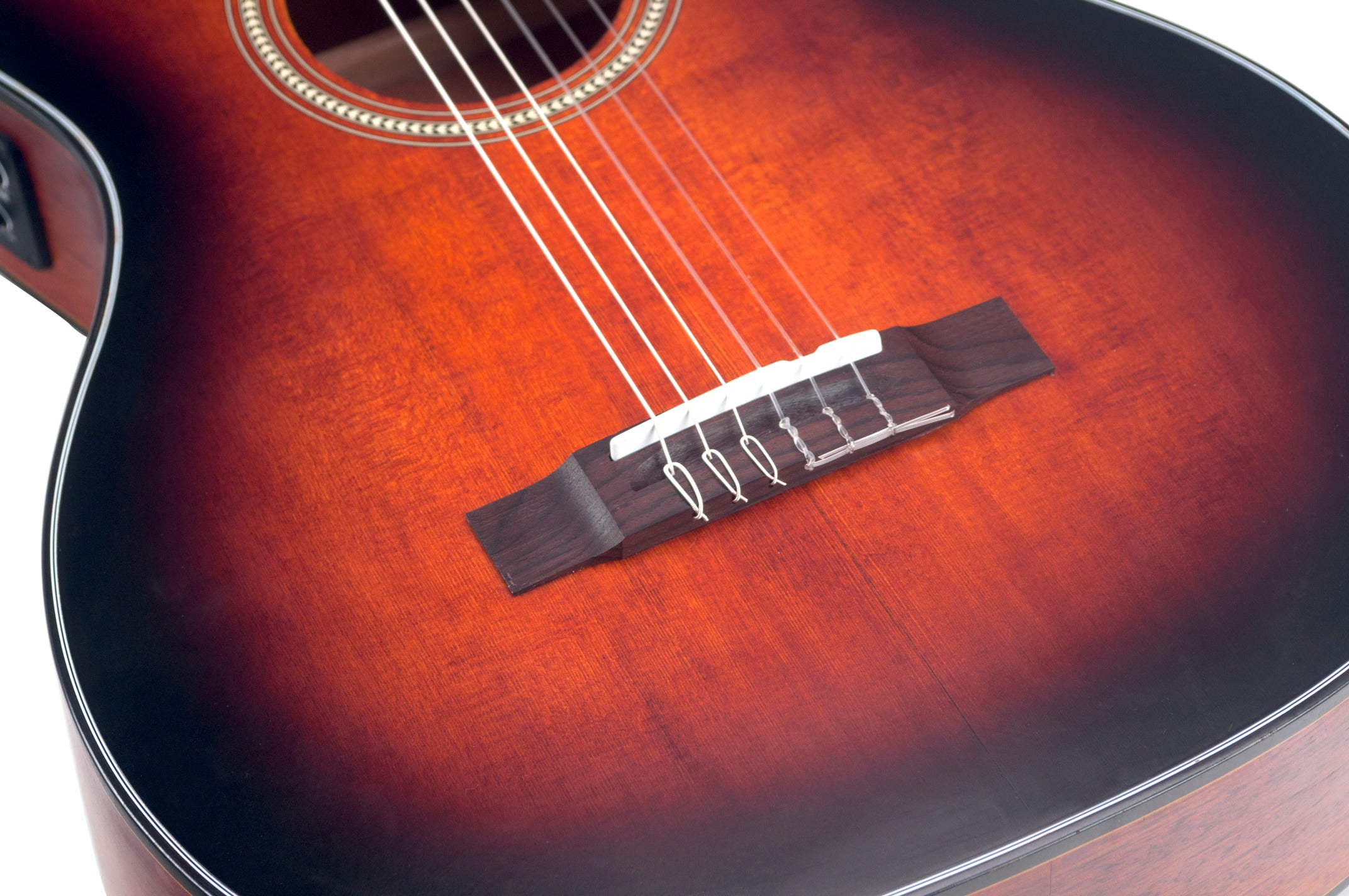Valencia | VA434CECSB | Nylon Acoustic Guitar - Cutaway, Electric Acoustic | Full Size | Classic Sunburst Valencia | VA434CECSB | Nylon Acoustic Guitar - Cutaway, Electric Acoustic | Full Size | Classic Sunburst